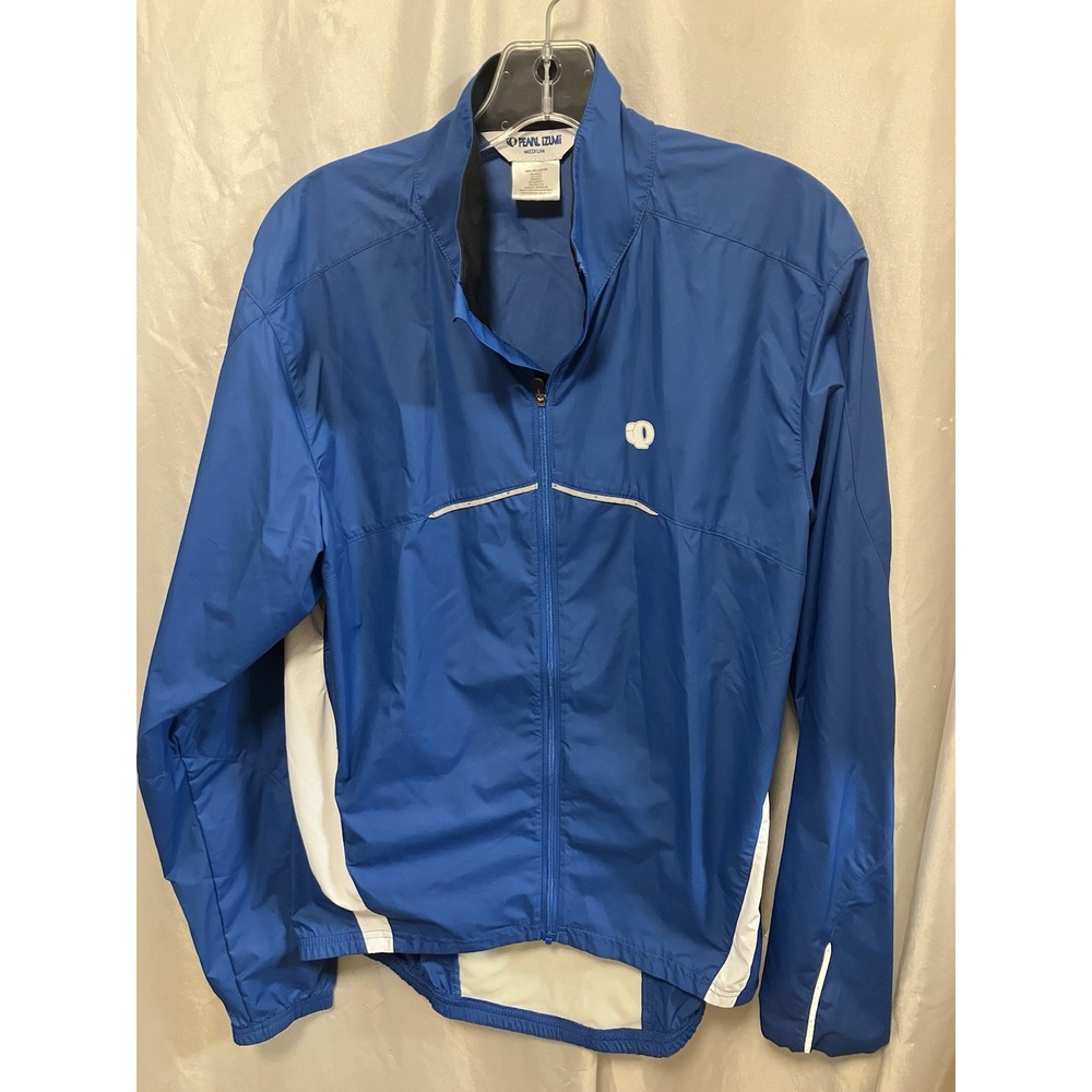 Pearl Izumi Elite Barrier Cycling Conversion Jacket Vented Men's‎ Medium Blue